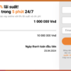 VAY TIỀN ONLINE NHẬN TIỀN CHUYỂN KHOẢN TRONG 30 PHÚT MONEYCATVN TỪ 1 - 10 TRIỆU